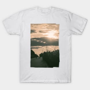 Sunset Forest Road T-Shirt